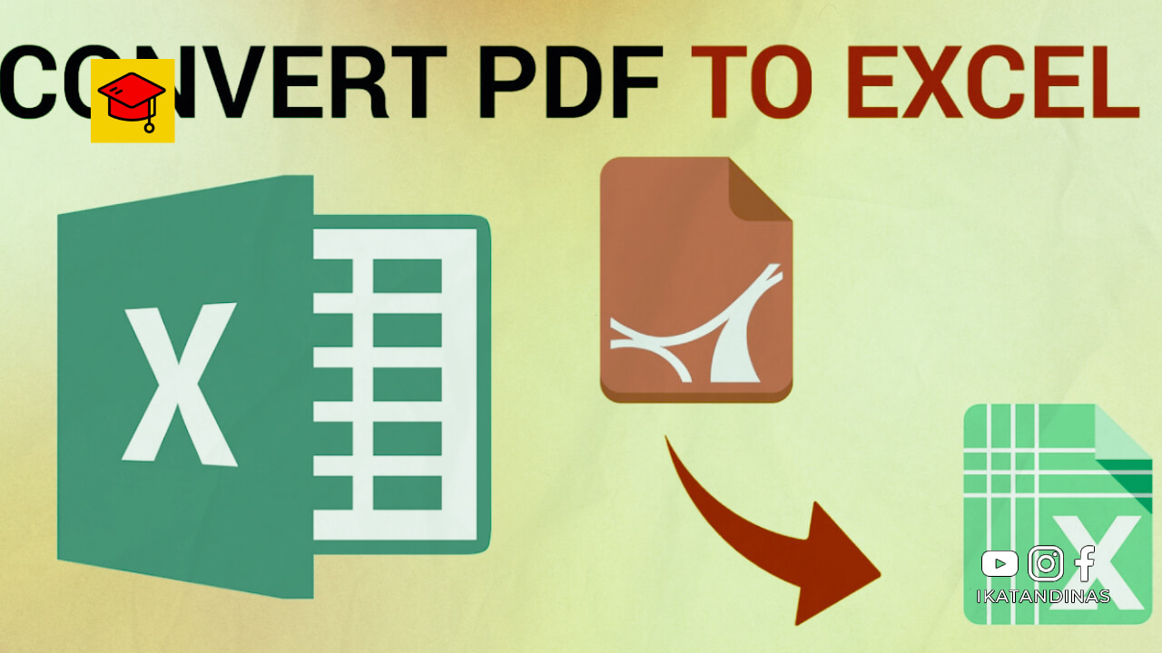 Cara Konversi PDF ke Excel Online