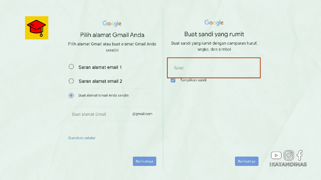 Cara Membuat Email Baru